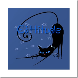 CATTITUDE! Posters and Art